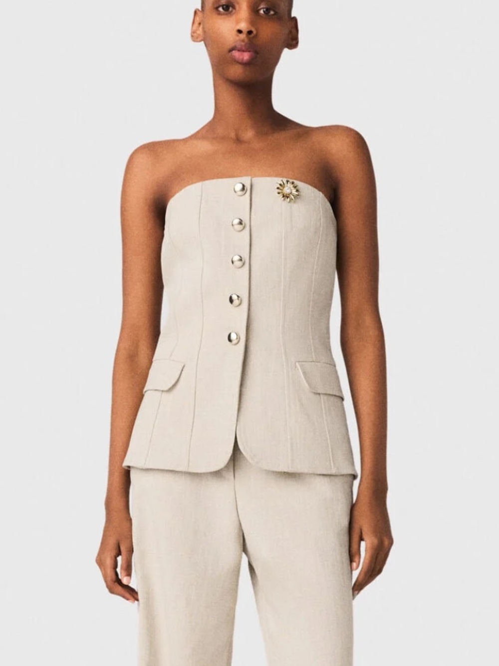 Livaleige Tailored bustier top